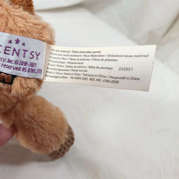 Scentsy Buddy Hamish the Highland Cow Brown Plush Vanilla Bean Scent Clip 8" - Picture 13 of 14